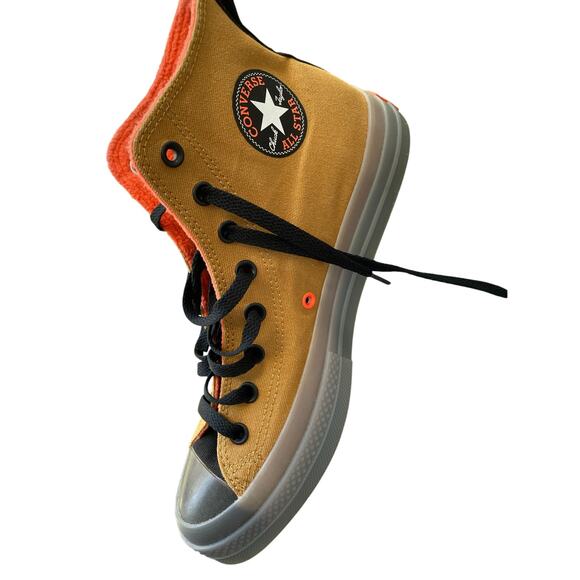 Converse Chuck Taylor All Star High Top Wheat Black Mango Limited Edition Men's - Picture 11 of 15
